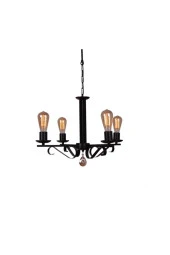 Umur Aydınlatma Ante 4'Lü Siyah Modern Avize thumbnail 1