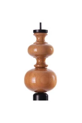 Umur Aydınlatma Line 3'Lü Masif Ahşap Sarkıt Avize thumbnail 3