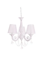 Umur Aydınlatma Senay 3'lü beyaz şapkalı minimalist tasarım avize thumbnail 4