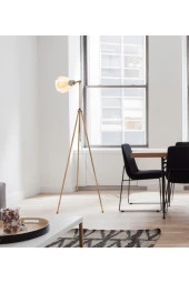 Umur Aydınlatma Tripod Soho Başlıklı Eskitme Lambader thumbnail 5