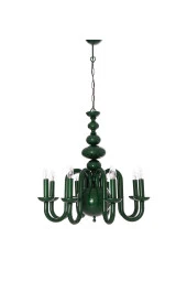 Umur Aydınlatma Roda 6'lı Yeşil Sarkıt Avize thumbnail 1