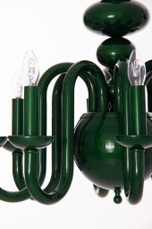 Umur Aydınlatma Roda 6'lı Yeşil Sarkıt Avize thumbnail 3