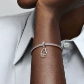 Pandora Vurgulu Kalpler Sallantılı Charm 787247NLCMX - 5