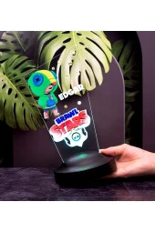 SEVGİ LAMBASI Brawl Stars Oyunu Doğum Günü Parti Hediyesi, Best Brawler, Oyun Karakteri, Çocuk Odası Lamba - 1