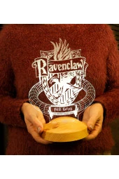 SEVGİ LAMBASI Harry Potter Hediyesi Hogwarts Ravenclaw Binası 3 Boyutlu Led Lamba, Ravenclaw Hediyesi - 2