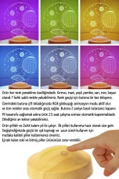 SEVGİ LAMBASI Uzay Temalı, Doğum Günü Hediyesi, Çocuk Hediyesi, Galaksi Hediyesi, Gezegenler, Satürn Led Lamba - 2
