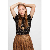 Zara Puantiyeli Tshirt - 1