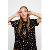 Zara Puantiyeli Tshirt - 3