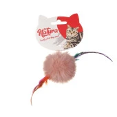 Natura Tüylü Top Kedi Oyuncağı - 2