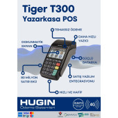 HUGIN Tiger T300 Mobil 4G Yazarkasa Pos Temassız - 2