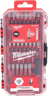 Milwaukee Shockwave Bits Uç Seti 38 Parça Yeni Kutu T4932492009 - 2