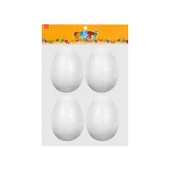 Strafor Köpük Yumurta Puti 8cm 4lü pk - 1