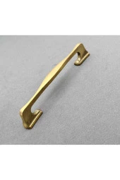 Martı Mat Antik Sarı Mobilya Yatak Odası Tv Ünitesi Dolap Mutfak Çekmece Kulpu 128 Mm 2 Adet thumbnail 1