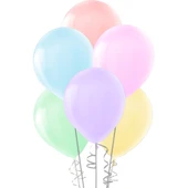 Balon Makaron Karışık 12" 10lu - 1