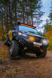 Lunox Dual Colour Cree Angel Led 200W Turuncu Beyaz DRL Mercek Far - 4