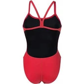 Arena Team Swimsuit Challenge Solid Kadın Kırmızı Yüzücü Mayosu 004766450 thumbnail 4