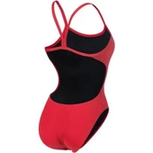 Arena Team Swimsuit Challenge Solid Kadın Kırmızı Yüzücü Mayosu 004766450 thumbnail 2