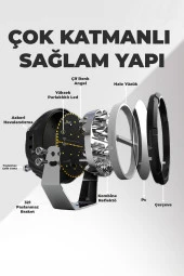 Ranger 6.5'' Angellı 60W 14 Led Turuncu Beyaz DRL Mercek Far rFRGH - 3