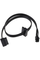 Mini 4 Pin Sata Kablo Mini 4 Pin 2x Sata Ssd Power Supply Anakart Hdd Güç Kablosu Lenovo - 2