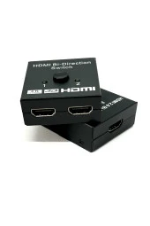 Çift Yönlü HDMI Switch HDMI Değiştirici 2'si 1 Arada HDMI Ayırıcı Hdmi Seçici 2x1 1x2 Giriş Çıkışı - 1