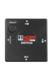 3 Port Hdmi Switch Hdmı Seçici 3 Giriş 1 Çıkış Hdmi Çoğaltıcı Hd1080p thumbnail 3