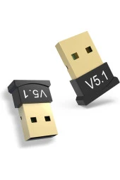 Bluetooth 5.1 Doungle V5.1 USB Bluetooth Adaptörü Alıcı Verici Mini Kablosuz Bluetooth Dongle - 4