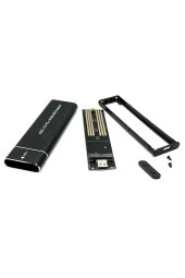 Usb Nvme Kutu NVME M.2 to Type-C USB3.1 10Gbps Aluminyum External 2280 2260 2242 2230 PCI-E M2 NVME - 4