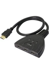 Hdmi Switch 3 In 1 Out Hdmi Giriş Çoklayıcı Port Kablolu Hdmı Switch Çoklayıcı Çoğaltıcı Splitter thumbnail 1