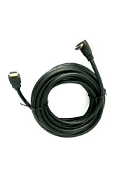 90 Derece Hdmi Kablo 5 Metre Hdmı L Kablo Hdmı Erkek - Erkek Aşağı Açılı Kablo 5m - 4