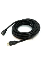 90 Derece Hdmi Kablo 5 Metre Hdmı L Kablo Hdmı Erkek - Erkek Aşağı Açılı Kablo 5m - 5