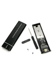 NGFF/M.2 NVME Uyumlu SSD Kutu 2 Si 1 Arada USB C 10 Gbps Alimunyum Harici Kutu M.2 Nvme & - 4