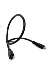 50cm Type C Uzatma Kablosu 0.5m Dişi Erkek USB Type C Extension Cable Usbc 3.1 Gen2 thumbnail 1