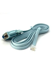 RJ45 - DB9 Konsol Kablosu RS232 - RJ45 Kablo Usb Seri Bağlantı Noktası Cisco Router Switch Uyumlu - 2