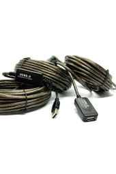 30 Metre Usb Uzatma Kablosu 30M Extension Cable Güçlendirilmiş Usb Uzatma Dişi Erkek Usb Kablo - 5