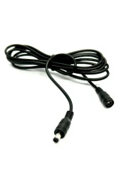 2 Metre DC Güç Uzatma Kablosu 5.5mm x 2.5mm DC Fiş Uzatma Kablosu DC Uzatma 2m Dişi Erkek Uzatma thumbnail 3