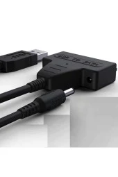 Usb 3.0 Sata 2.5/3.5 Inç Ssd Hdd Adaptör Destekli Sata Usb Çevirici Kablo 22 Pin Sata thumbnail 3
