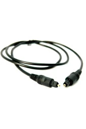 1 Metre Optik Kablo 1m Dijital Optik Ses Kablosu Optik Fiber Toslink Kablo Erkek Erkek - 1