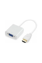 Hdmı To Vga Kablo Çevirici Dönüştürücü Hdmı Vga Dönüştürücü Hdmı In Vga Out - 3