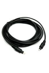 5 Metre Optik Kablo 5m Dijital Optik Ses Kablosu Optik Fiber Toslink Kablo Erkek Erkek - 4