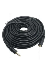 20 Metre Dişi Erkek Aux Kablo 3.5mm Stereo Müzik Ses Kablosu - 1