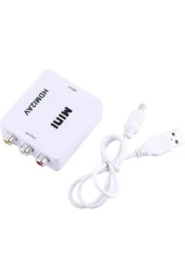 Hdmı To Rca Dönüştürücü Hdmı Tos Lale Hdmı2av Dijital Hdmı Rca - Av 720p / 1080 - 4