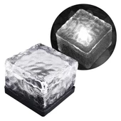 Powermaster PM-21645 Solar Beyaz Ledli Tuğla Görünümlü Bahçe Dekorasyon Aydınlatma - 1