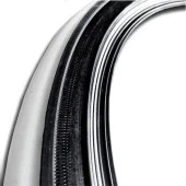 Oto Lastik Yanağı Lüks Siyah Beyaz 14 Jant 4 Adet Yanak thumbnail 3