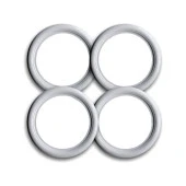 Oto Lastik Yanağı Lüks Beyaz 15 Jant 4 Adet Yanak thumbnail 1