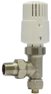 ECA TRV4 Termostatik Köşe Radyatör Valfi Pex Köşe 602120780 - 1
