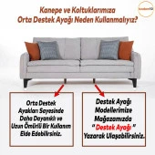 Elista Mobilya Ayağı Sehpa Tv Ünitesi Ayakları Yükseltici 15 Cm Siyah Krom - 7