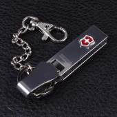 Victorinox 4.1859 Zincirli Çelik Anahtarlık Kemere Takılabilir - 5