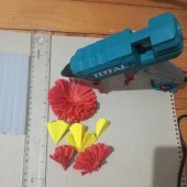 Dayanıklı Sağlam Sıcak Mum Silikon Tabancası 11.2 mm Tutkal Isı 30 W-220 W Mum Çubuğu Hediyeli - 3