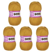 Ören Bayan Dora Örgü İpi Altın (115) 5'Li Paket - 1