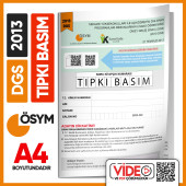 2013 DGS Sayısal-Sözel ÖSYM Tıpkı Basım Çıkmış Soru Deneme Kitapçığı (Video Çözümlü Türkiye Geneli) - 1